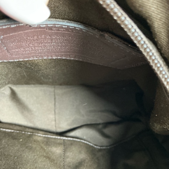 Coach Lexington Brown Mahogany Unisex Men Leather Map Messenger Bag Work NWT - Picture 8 of 14